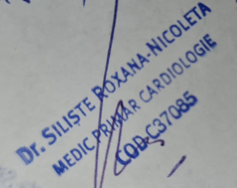 Pierdere parafa medic primar cardiologie